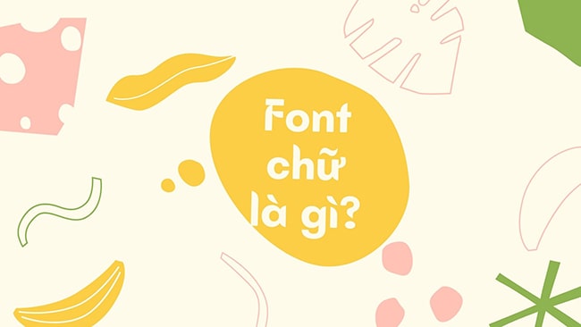Font chữ là gì? Phân biệt font website và typeface